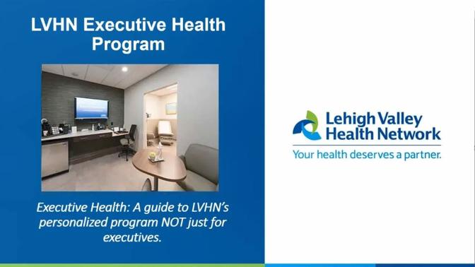 Title Slide for the Guide to LVHN's Personalized Program - NOT just for Executives