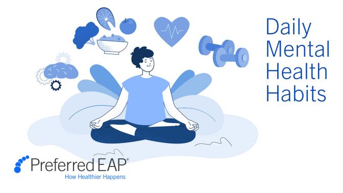 Illustration of a woman meditating on a cloud